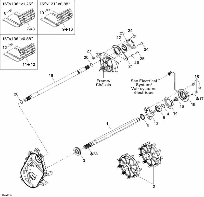 Legend Trail V800, 2007 - Drive System 1