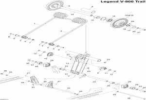 08- Rear  Trail (08- Rear Arm Trail)