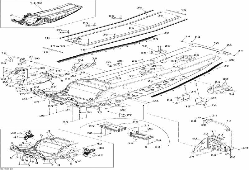  BRP SkiDoo - Frame