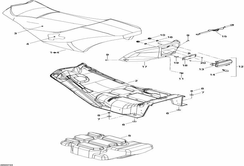 snowmobile Skidoo - 