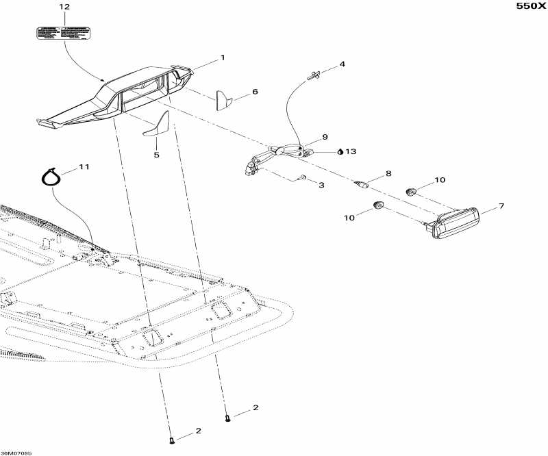  SKIDOO - Luggage Rack 550x