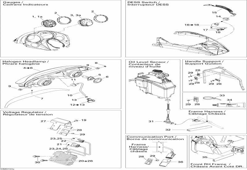 MX Z Blizzard 800 HO PTEK, 2007 - Electrical Accessories 1