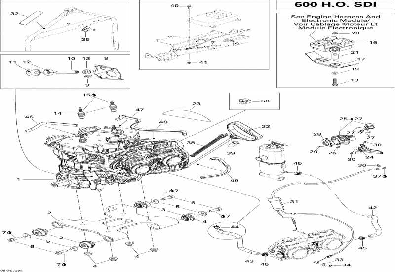 SkiDoo MX Z Renegade 600 HO SDI, 2007 ������ - ��������� 600hosdi