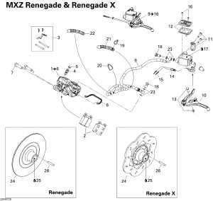 06-   Renx 600 (06- Hydraulic Brakes Renx 600)