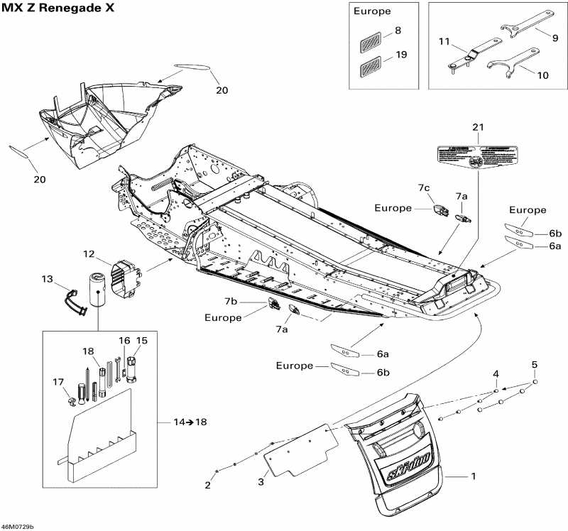 �������� Skidoo MX Z Renegade X 600 HO SDI, 2007 - Utilities Renx
