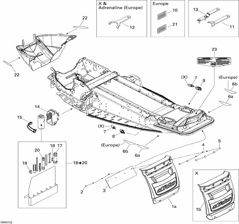 snowmobile  MX Z Trail 500SS, 2007 - Utilities