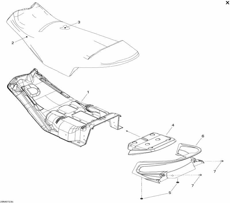 Skidoo - Seat X