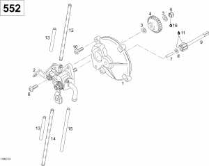 02-   550f Suv (02- Oil Pump 550f Suv)