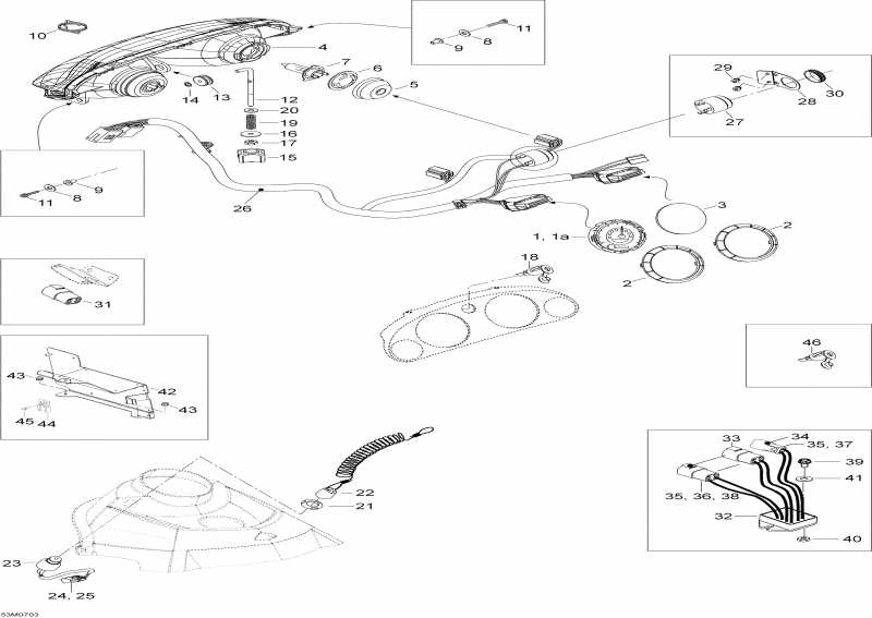 snowmobile  Skandic SWT V-800, 2007 - Electrical Accessories