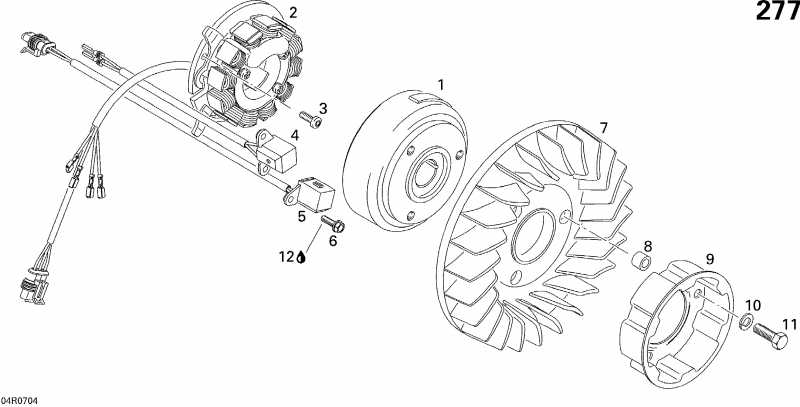 �������� Skidoo Skandic Tundra 300F, 2007 ������ - Magneto