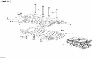 01-   (550) (01- Crankcase (550))