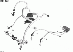 10-     Electronic Module, Hm C / u, Hmx (10- Engine Harness And Electronic Module, Hm C/u, Hmx)