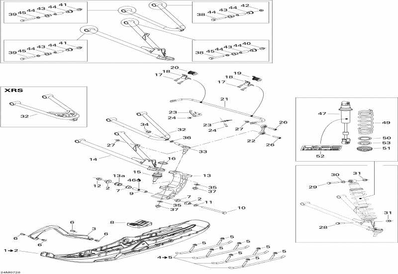 �������� BRP Summit XRS, 2007 ������ - Front Suspension And Ski Xrs