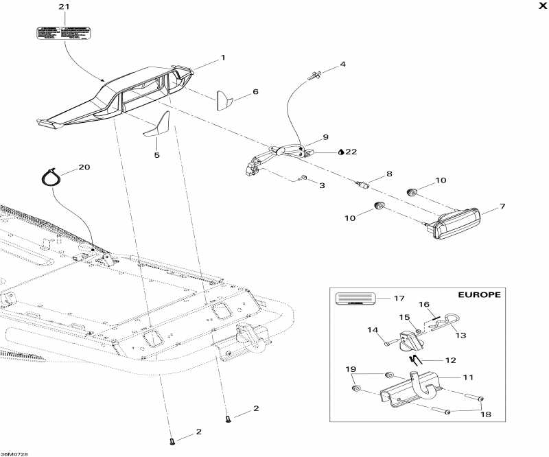 Summit XRS, 2007  - Luggage Rack