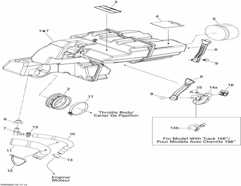 �������� BRP Expedition Sport V-800, 2008 - Air Intake System