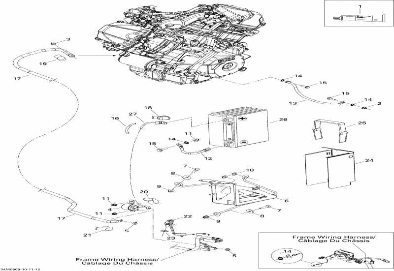  Skidoo - Battery And Starter