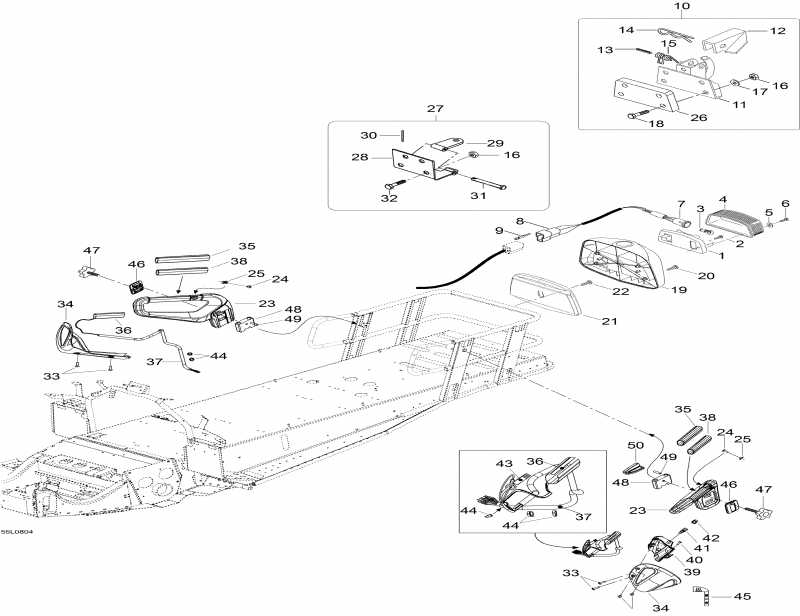 snowmobile  Expedition V-1300, 2008 - Rack
