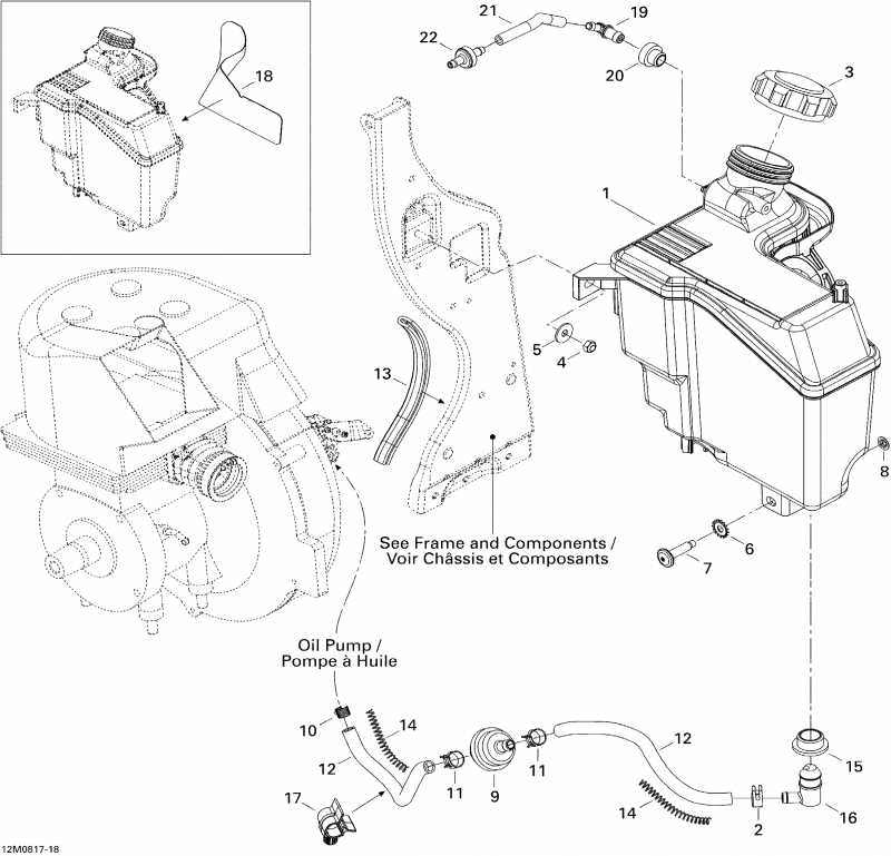 snowmobile - Oil System