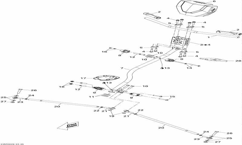   GSX LTD 600 HO SDI, 2008 - Steering