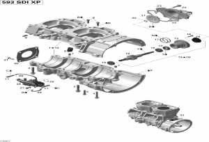 01-       (01- Crankcase, Water Pump And Oil Pump)