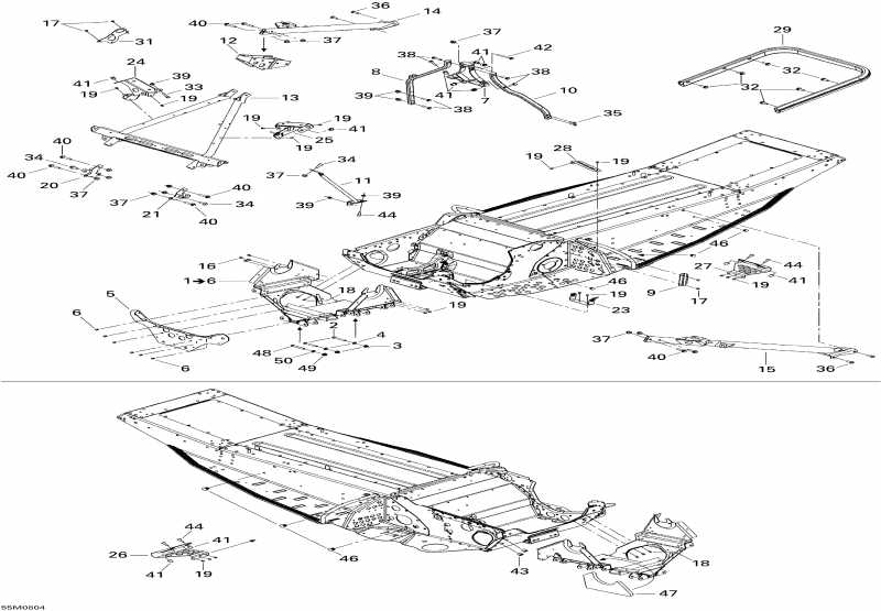 �������� Skidoo - Frame And Components