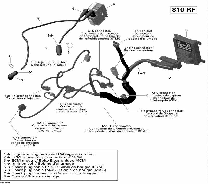  BRP Legend Touring V800, 2008 -     Electronic Module