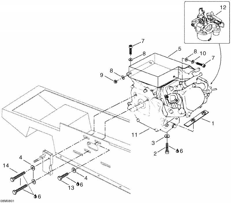 Mini Z, 2008 ������ - Engine And Engine Support