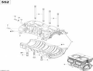 01-   (550f) (01- Crankcase (550f))