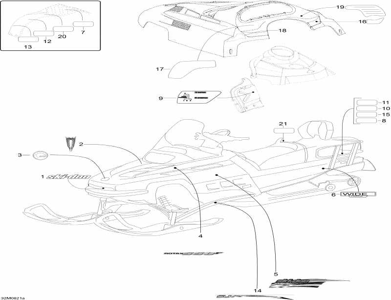  Skidoo  Skandic SUV 550F, 2008 -  550f