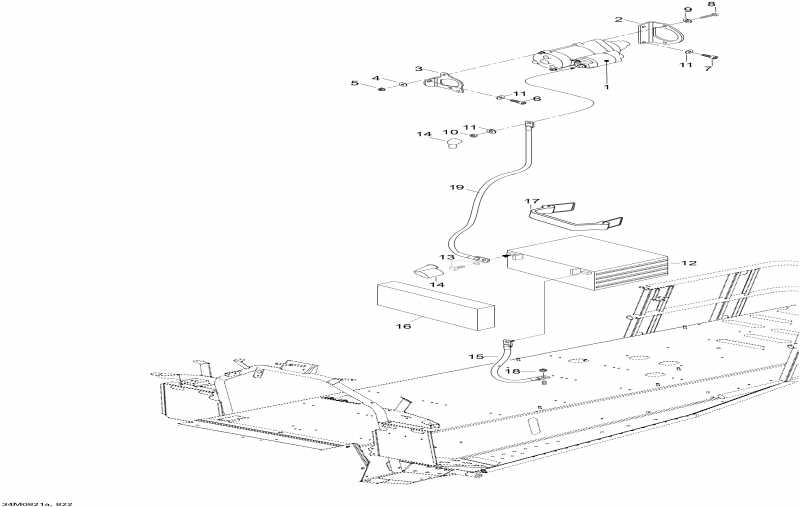 Skandic SUV 550F, 2008  - Battery And Starter 550f