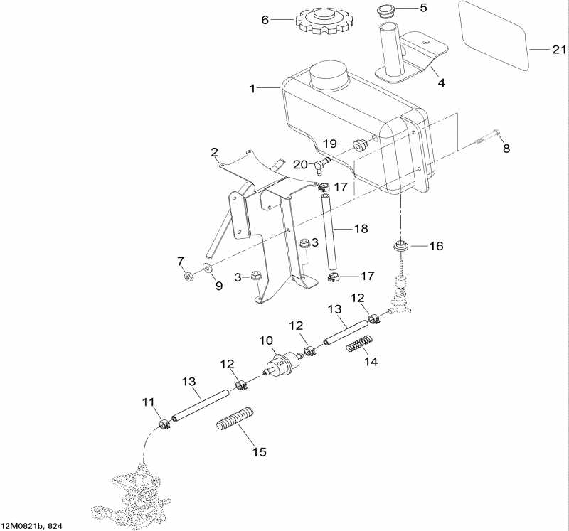 snowmobile SKIDOO - Oil System 600ho Sdi