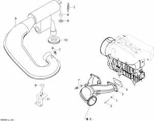 01-   550f (01- Exhaust System 550f)