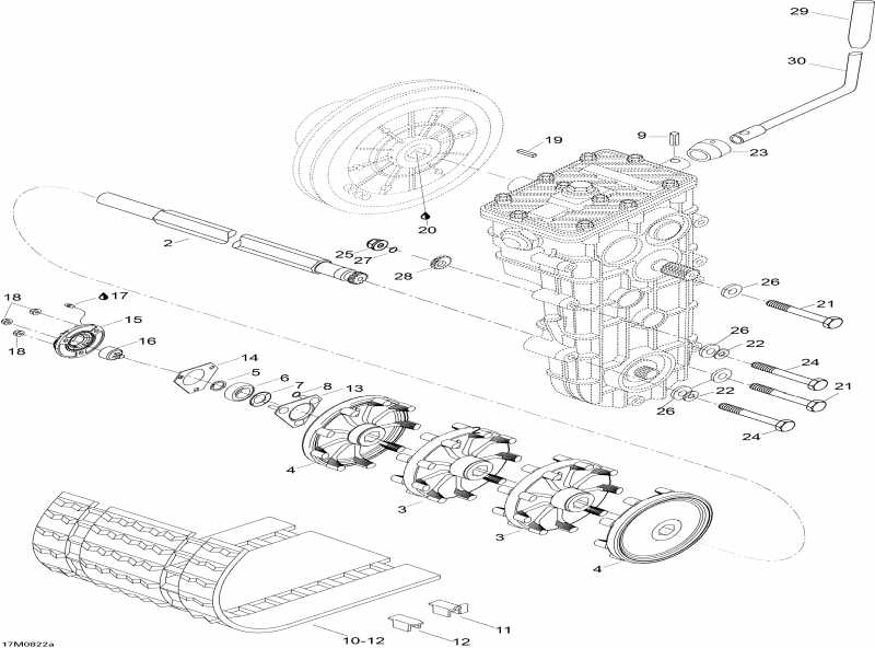 snowmobile - Drive System Swt 550f