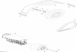 05-  System Swt 550f (05- Pulley System Swt 550f)