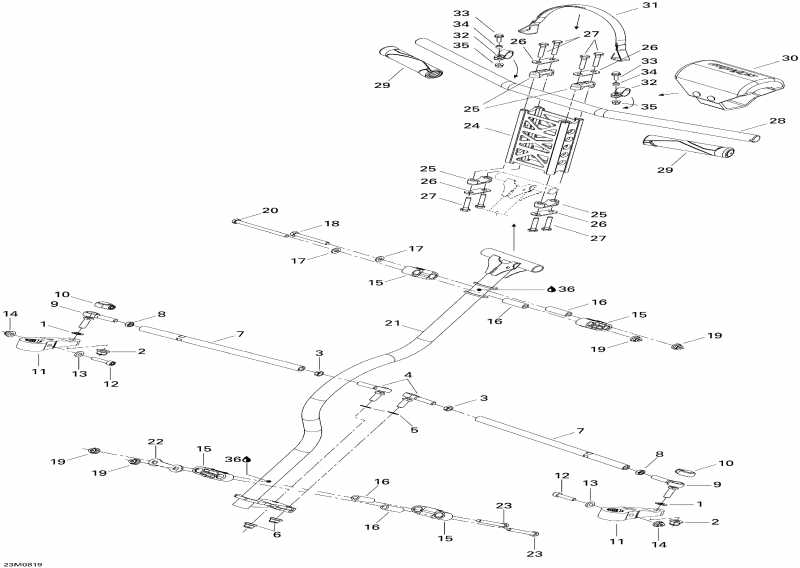  Ski Doo - Steering