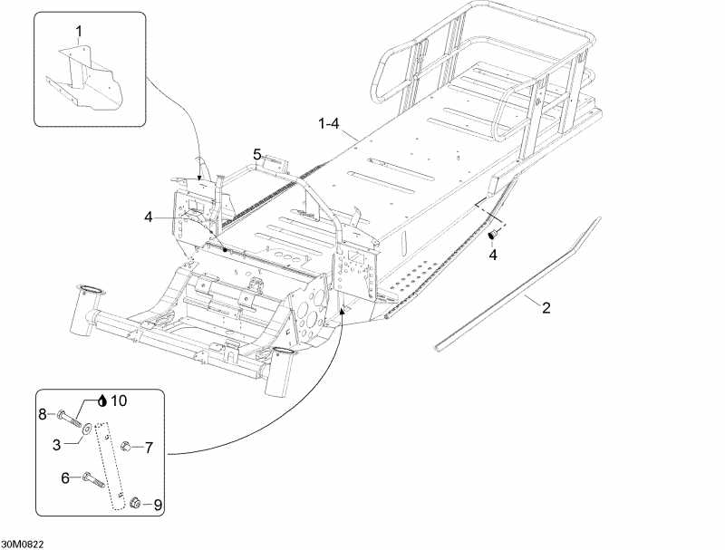  SkiDoo Skandic WT 550F, 2008 -  Wt 550f