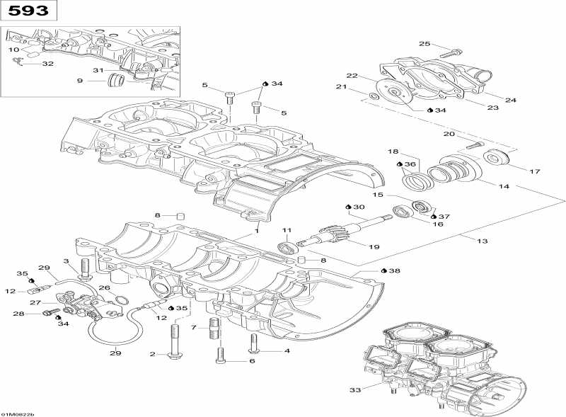  - Crankcase Wt 600