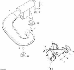 01-   Wt 600 (01- Exhaust System Wt 600)