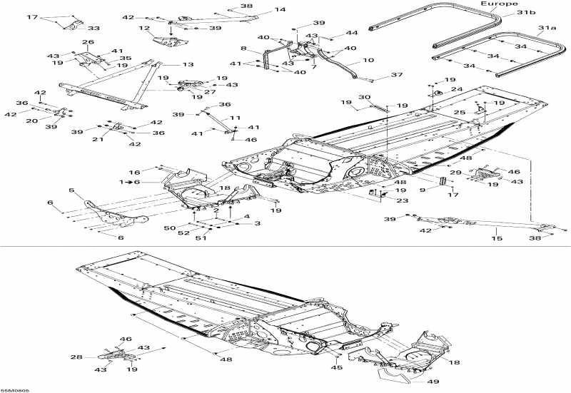  Skidoo - Frame And Components