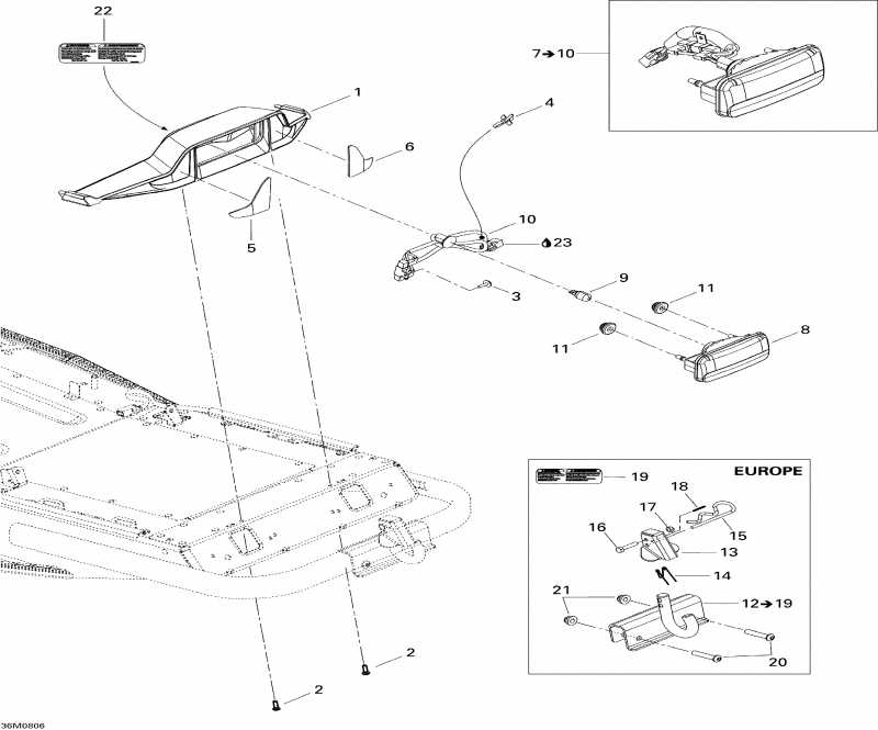 �������� ski-doo - Luggage Rack
