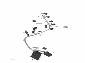 10-     Electronic Module (10- Engine Harness And Electronic Module)