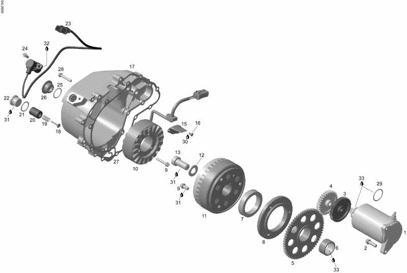   Expedition TUV V800 4-TEC, 2009 - Magneto