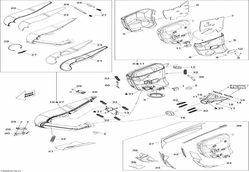  Skidoo - Exhaust System