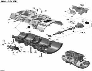 01-       (01- Crankcase, Water Pump And Oil Pump)