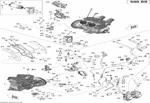 01-    Sport 500ss (01- Engine And Engine Support 500ss)