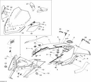 09-    Console (09- Windshield And Console)