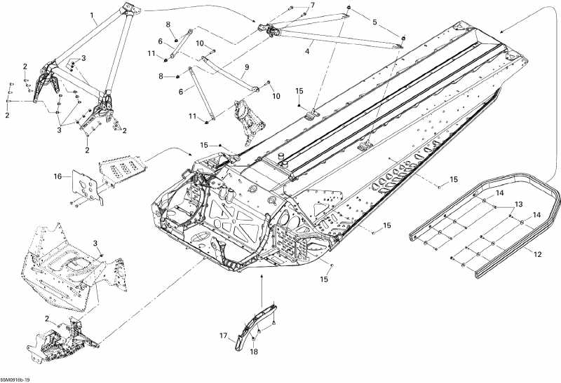 Ski-doo GTX LE 1200 4-TEC, 2009  -   Components 1200