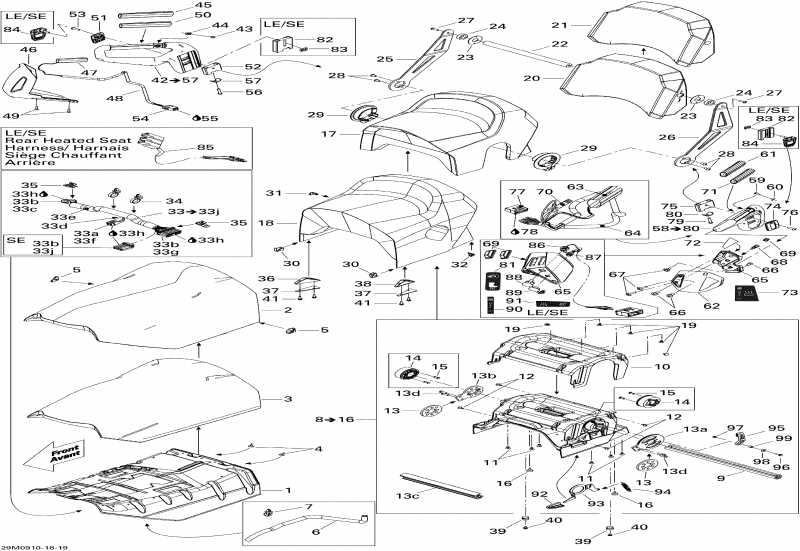 snowmobile ski-doo  GTX LE 1200 4-TEC, 2009 - 