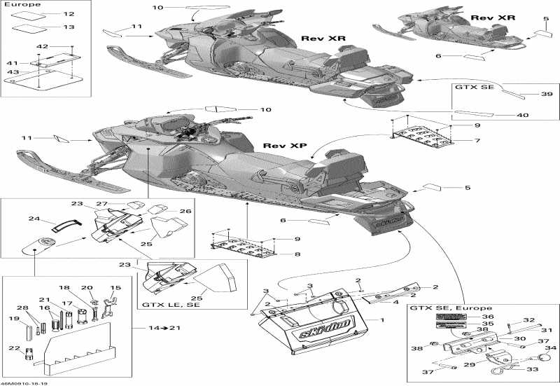 ski-doo GTX LE 600 H.O. E-TEC, 2009 - Utilities 600ho