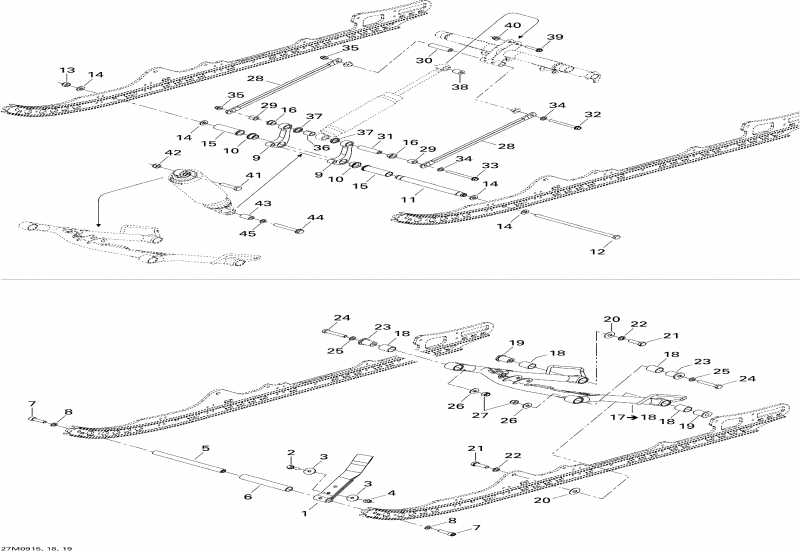 snowmobile BRP SkiDoo  GTX SE 1200 4-TEC, 2009 - Front Arm